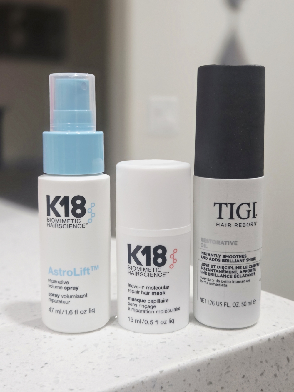 Kis Astrolift Reparative Volume Spray - Leavi In Cond Mask- TIGI SET